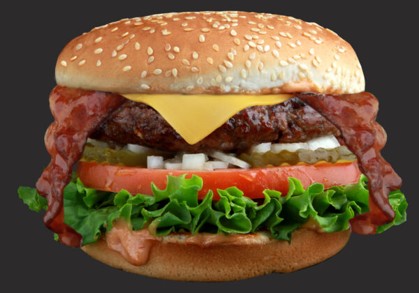 Monster Bacon Cheese Burger