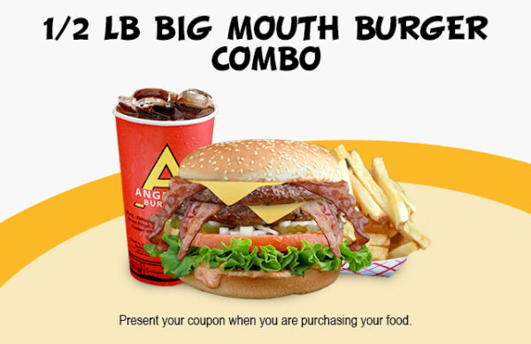 12 LB Big Mouth Burger Combo